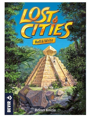 Lost Cities (exploradores) Roll and Writte