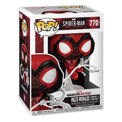 Marvel's Spider-Man POP! Games Vinyl Figura Miles Morales Red Suit 9 cm