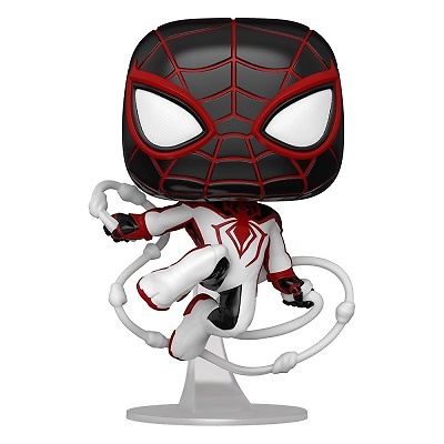 Marvel's Spider-Man POP! Games Vinyl Figura Miles Morales Track Suit 9 cm