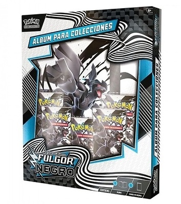 Pokemon Fulgor Negro Album para colecciones 