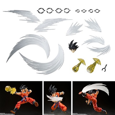 SON GOKU EFFECT PARTS SET DRAGON BALL Z SH FIGUARTS